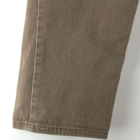 Dockers Jeans Men's Size 32x32 Athletic Fit Tan 5 Pocket Button Zip Closure - Picture 9 of 10
